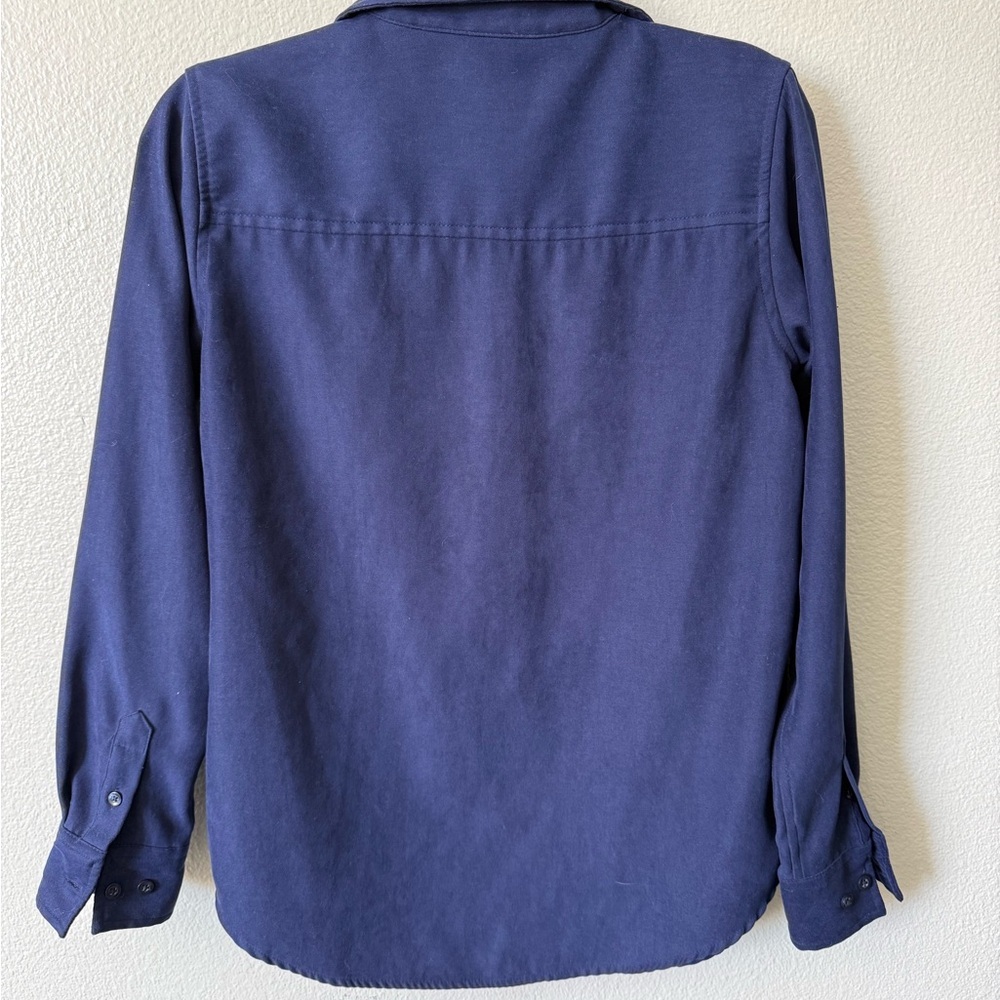 Vintage Disney Eeyore Navy Embroidered Y2K Button-Up Shirt S - Picture 7 of 11